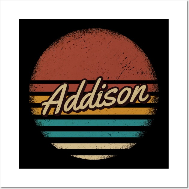 Addison Retro Wall Art by JamexAlisa